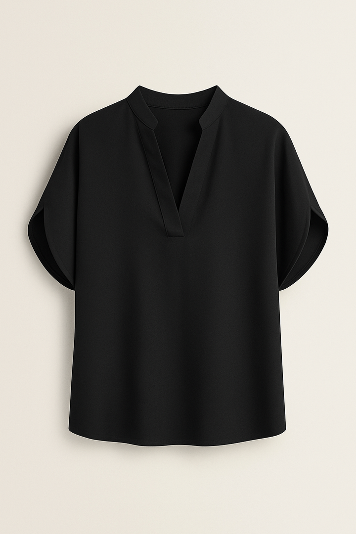 Alba Blouse | Elegant V-neck and soft sleeves