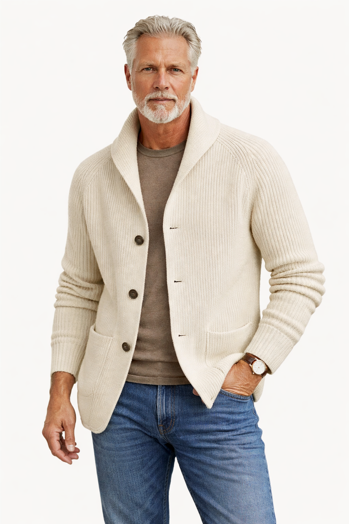 Andrew| Modern Wool-Blend Cardigan