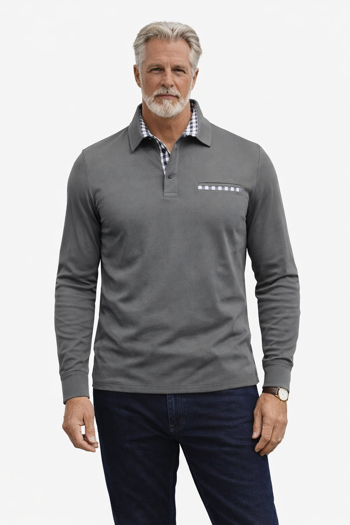Harry | Long-Sleeve Polo Shirt