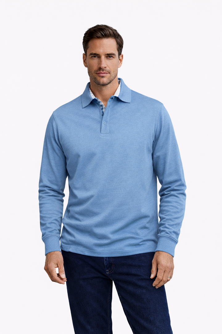 Maël | Classic Long Sleeve Polo