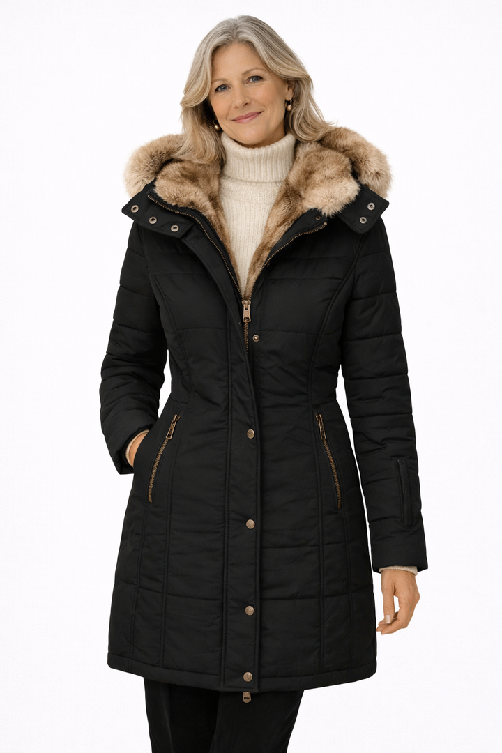 Anna | Winter coat with fur lining