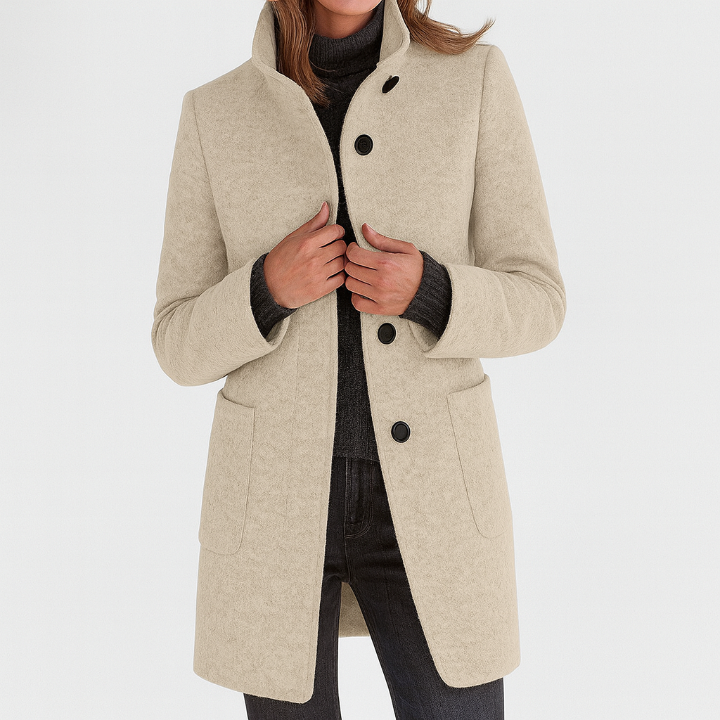 Stella | Women's jacket with high collar