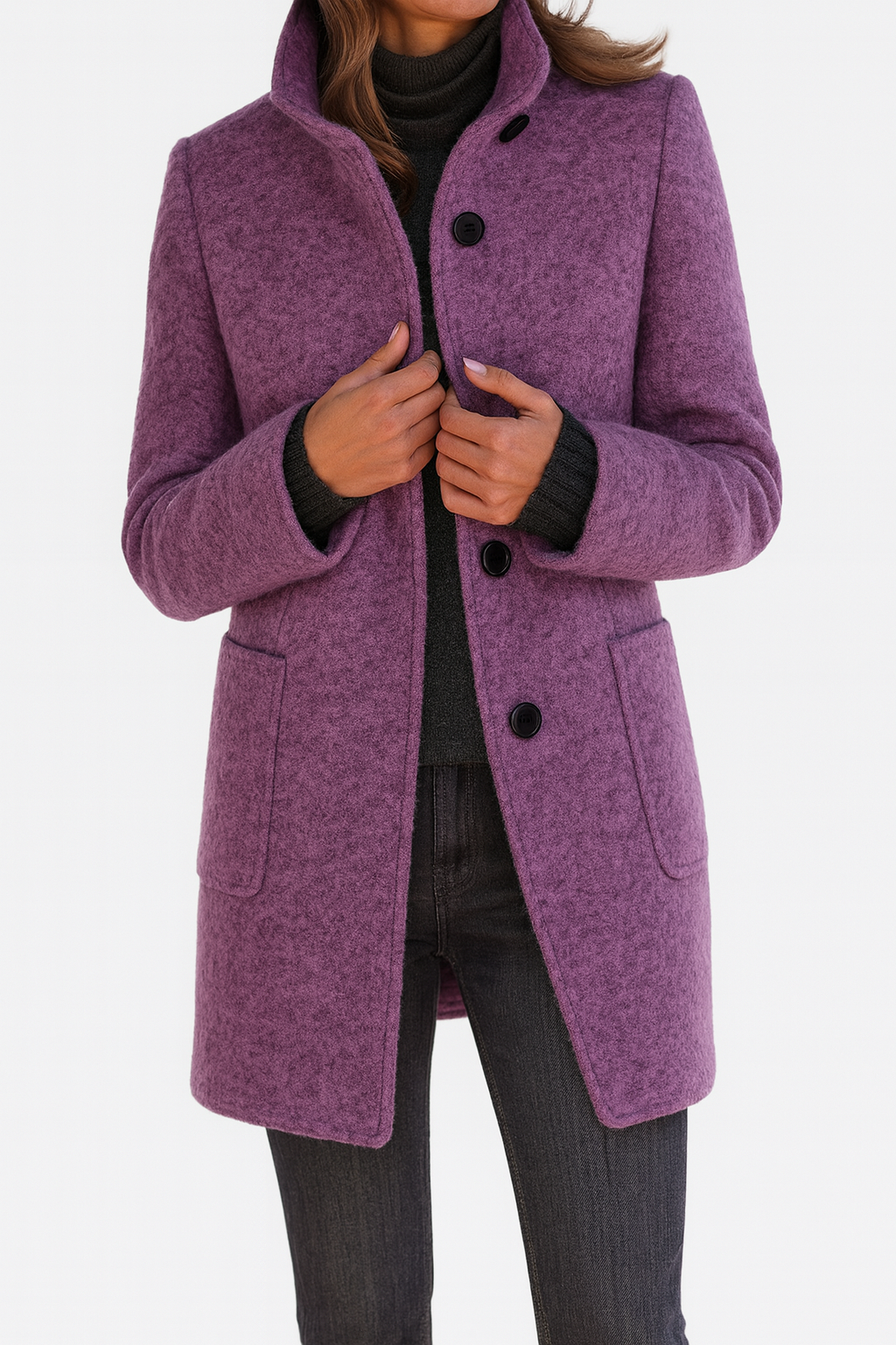 Stella | Women's jacket with high collar