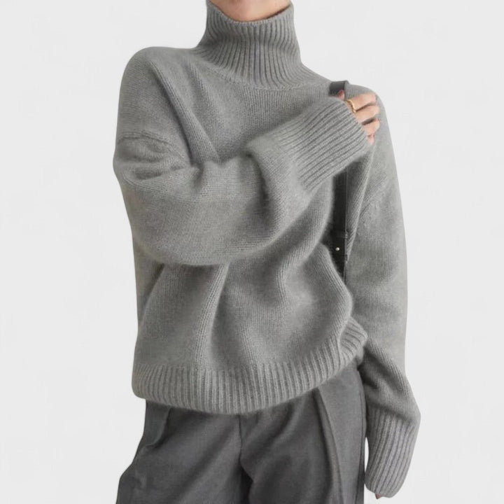 Isabella - High Collar Made of Cashmere
