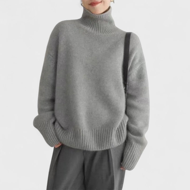 Isabella - High Collar Made of Cashmere