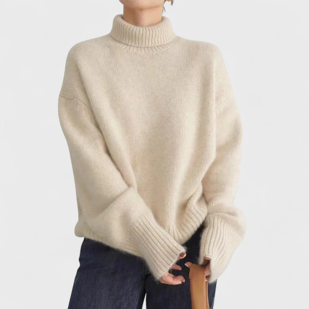 Isabella - High Collar Made of Cashmere