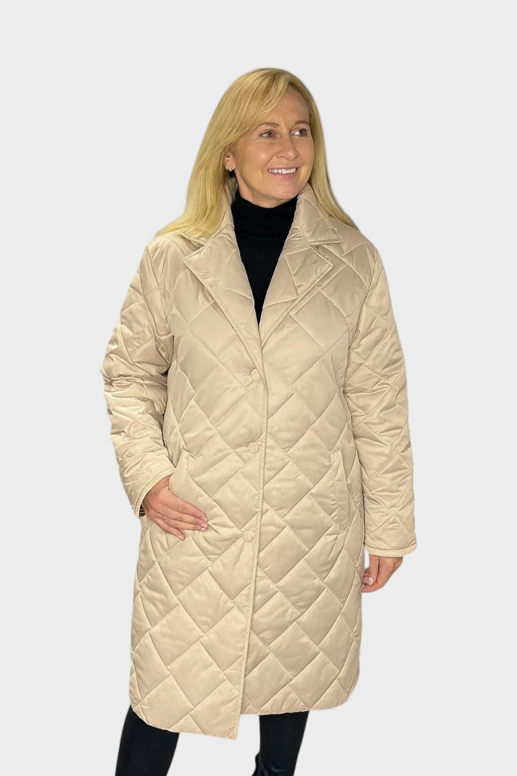 Eclati™ | Elegant Quilted Coat
