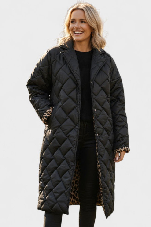 Eclati™ | Elegant Quilted Coat