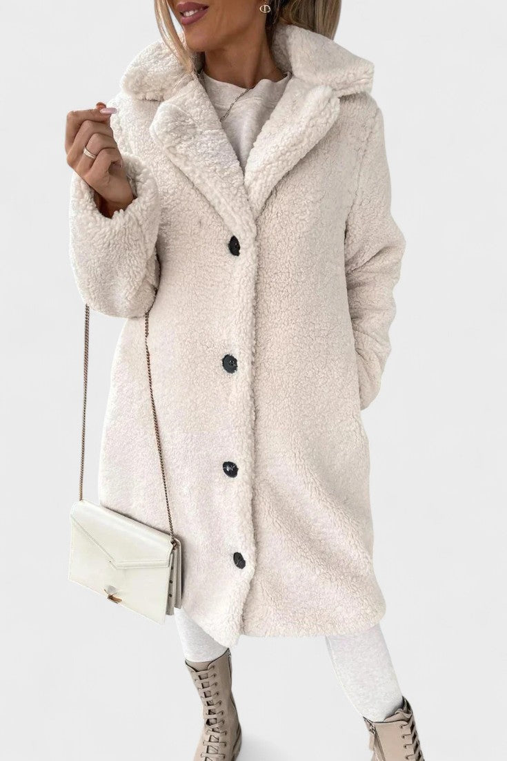 Eliana™ | Stylish Teddy Coat