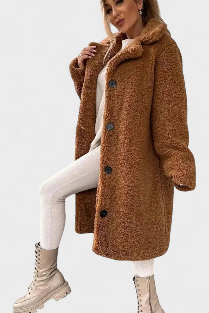 Eliana™ | Elegant teddy coat