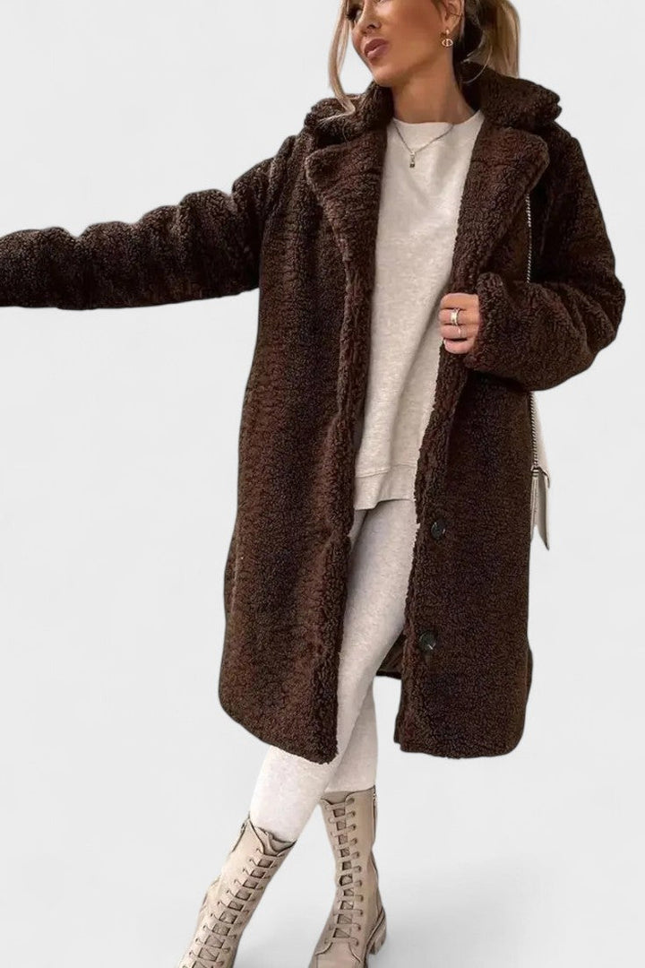 Eliana™ | Elegant teddy coat