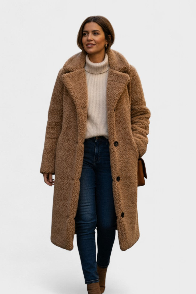 Eliana™ | Elegant teddy coat