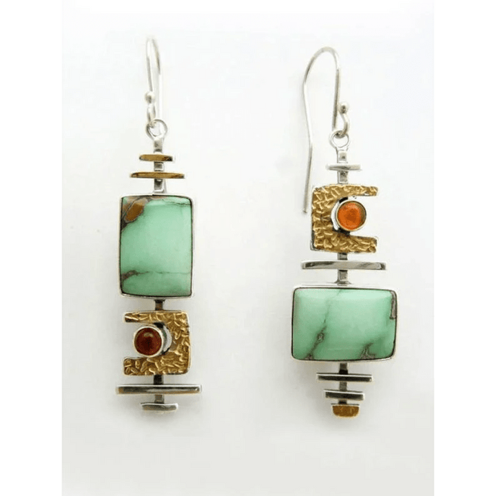 Ethnic dangling earrings