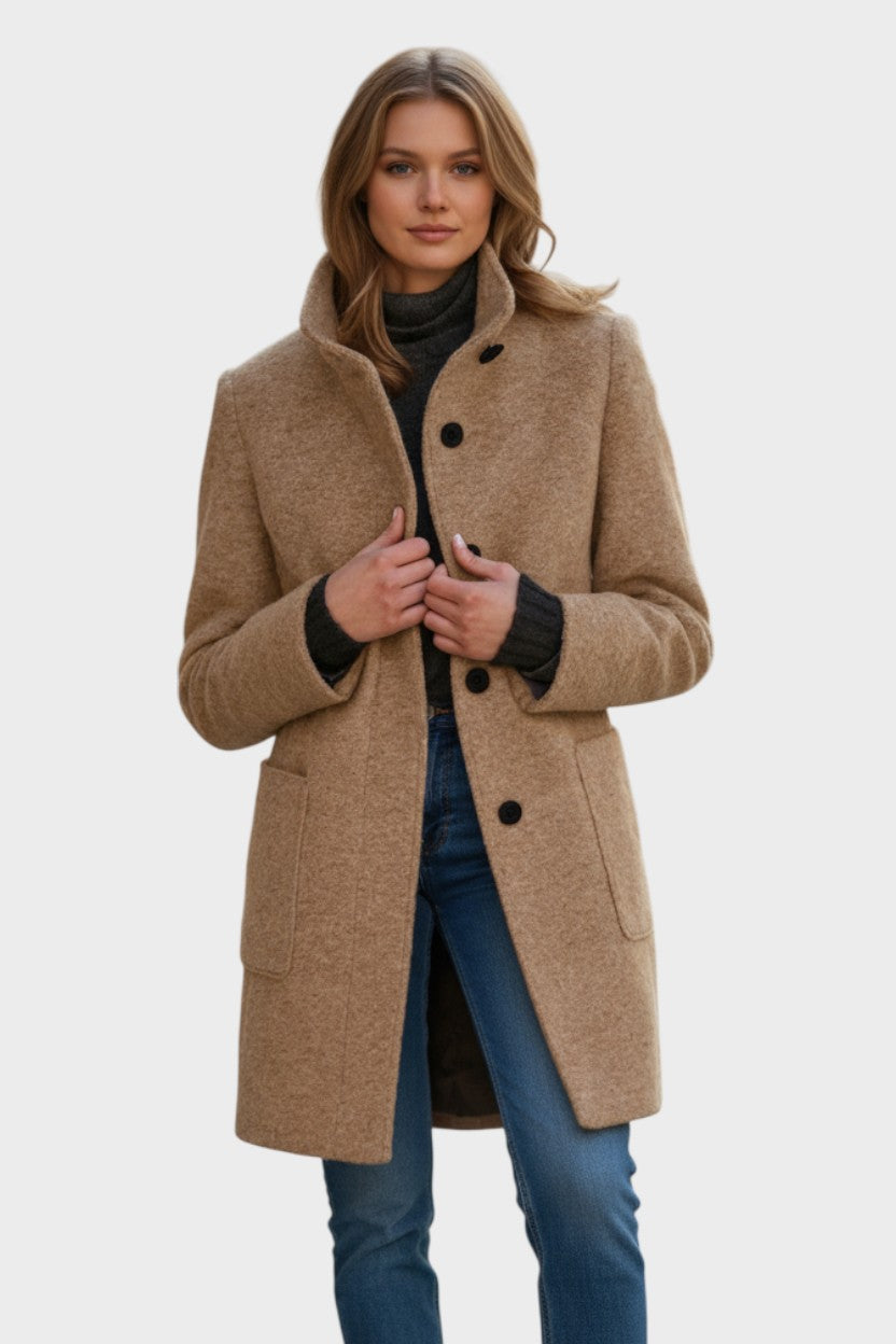 Fiora™ | Klasyczny płaszcz damski