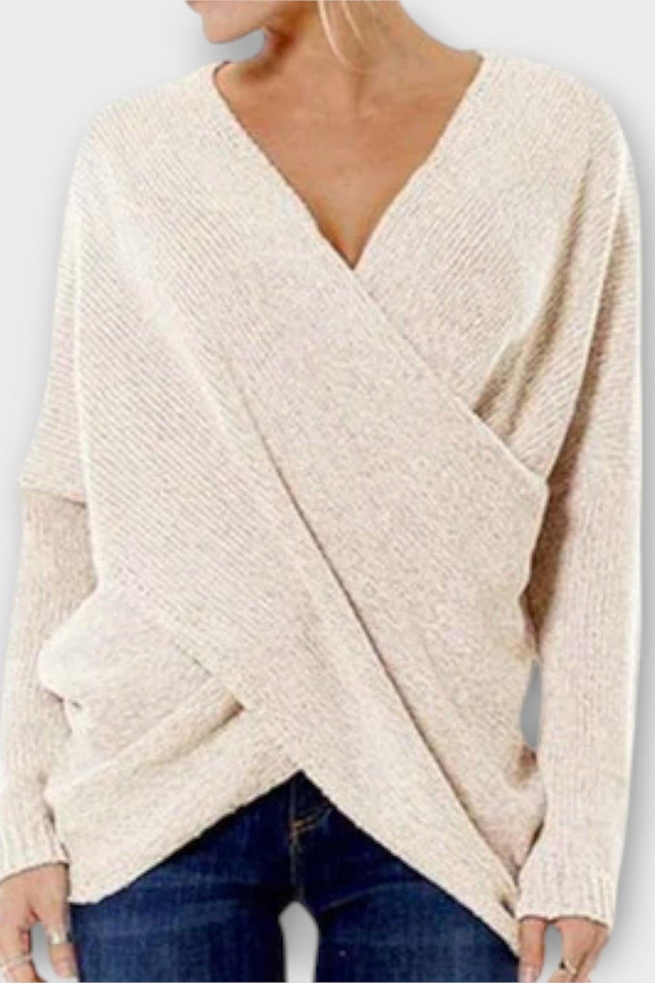 Heidi - Cross Pendant Sweater