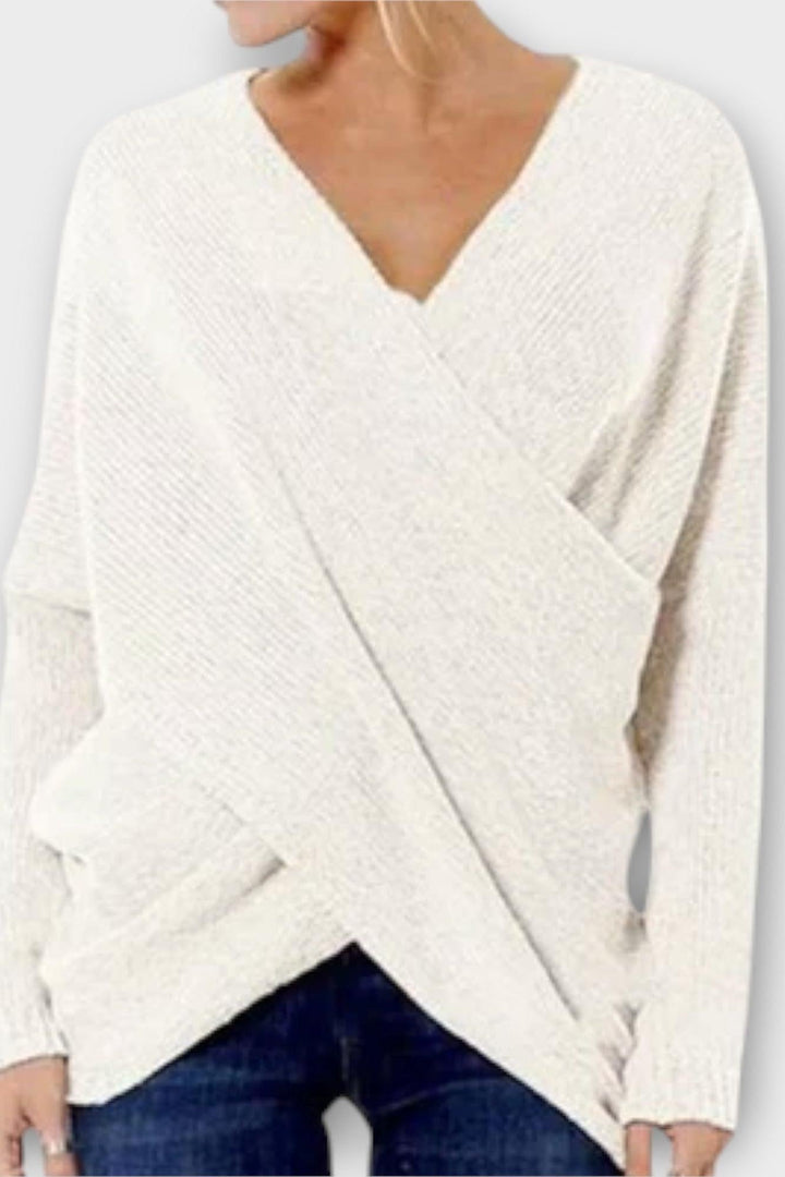 Heidi - Cross Pendant Sweater