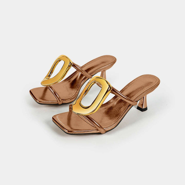 Iida | Metallic Heels