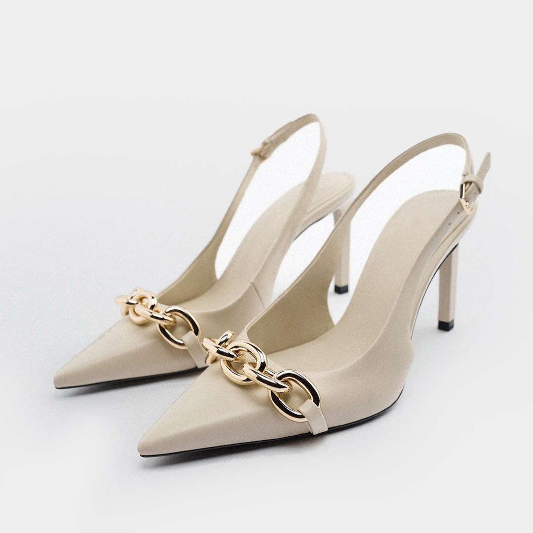 Isolda | Elegant chain shoes