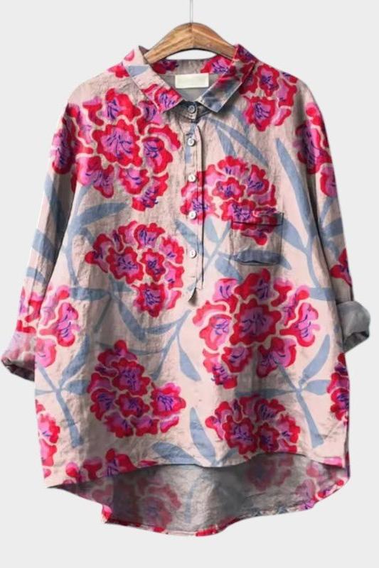 Jasminka | Elegant premium blouse with lace detail for the perfect style