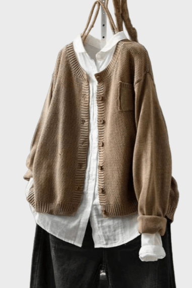 Subtle Woven Cardigan