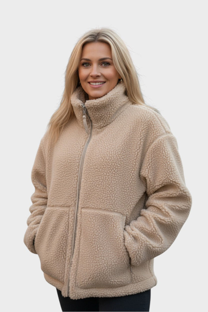 Kaja™ | Elegant teddy coat