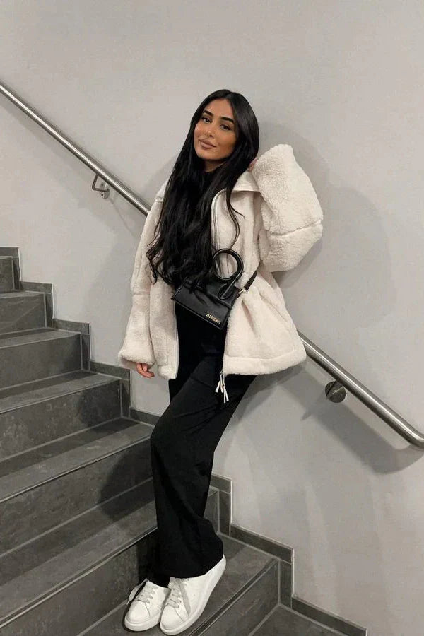 Kaja™ | Elegant teddy coat