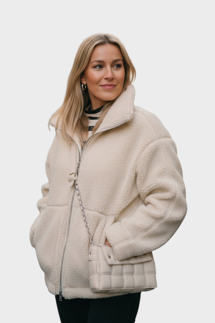 Kaja™ | Elegant teddy coat