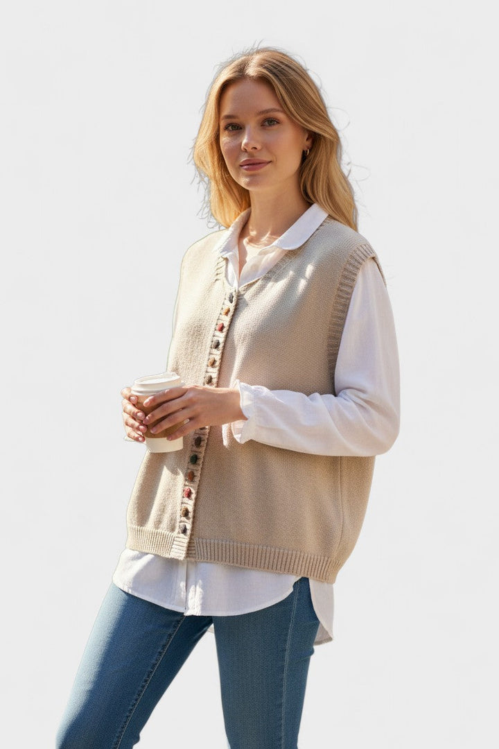 Karmen™ | Stylish Knitted Vest