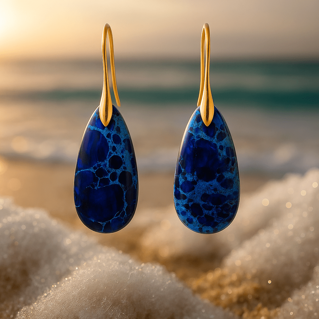 Earrings Abyssal Blue