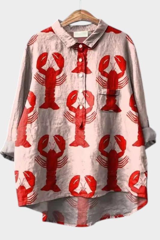 Krabi | Elegancki premium top tunikowy w kwiaty na co dzień