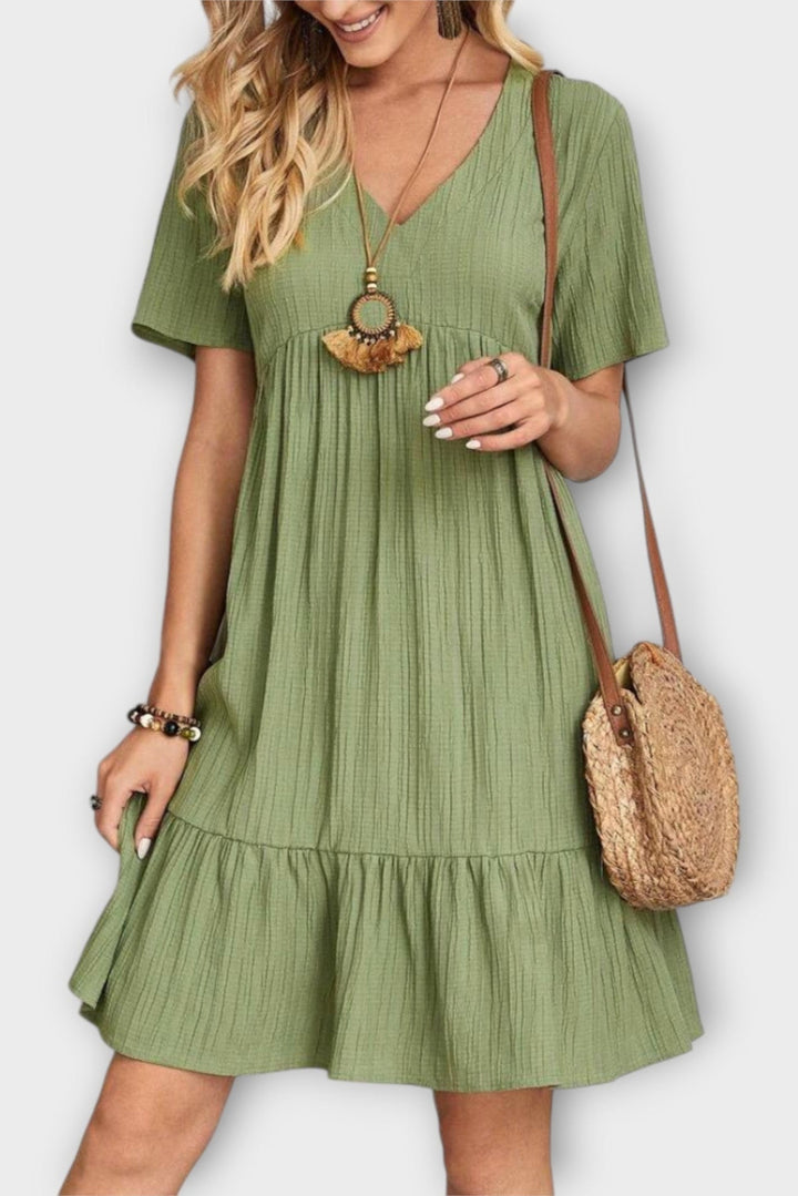Short boho dress