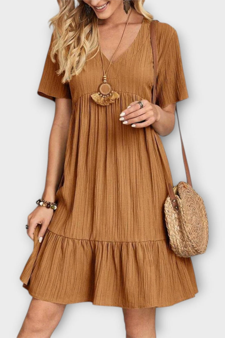 Short boho dress