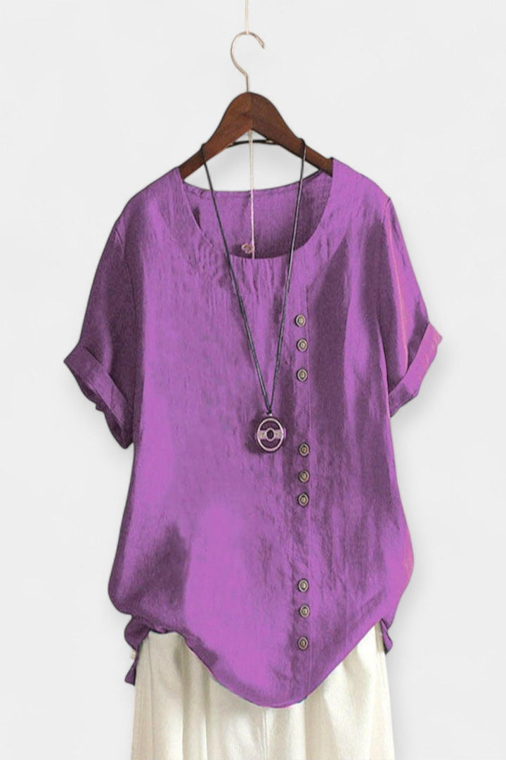 Short Sleeve with Buttons