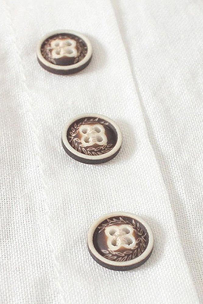 Short Sleeve with Buttons