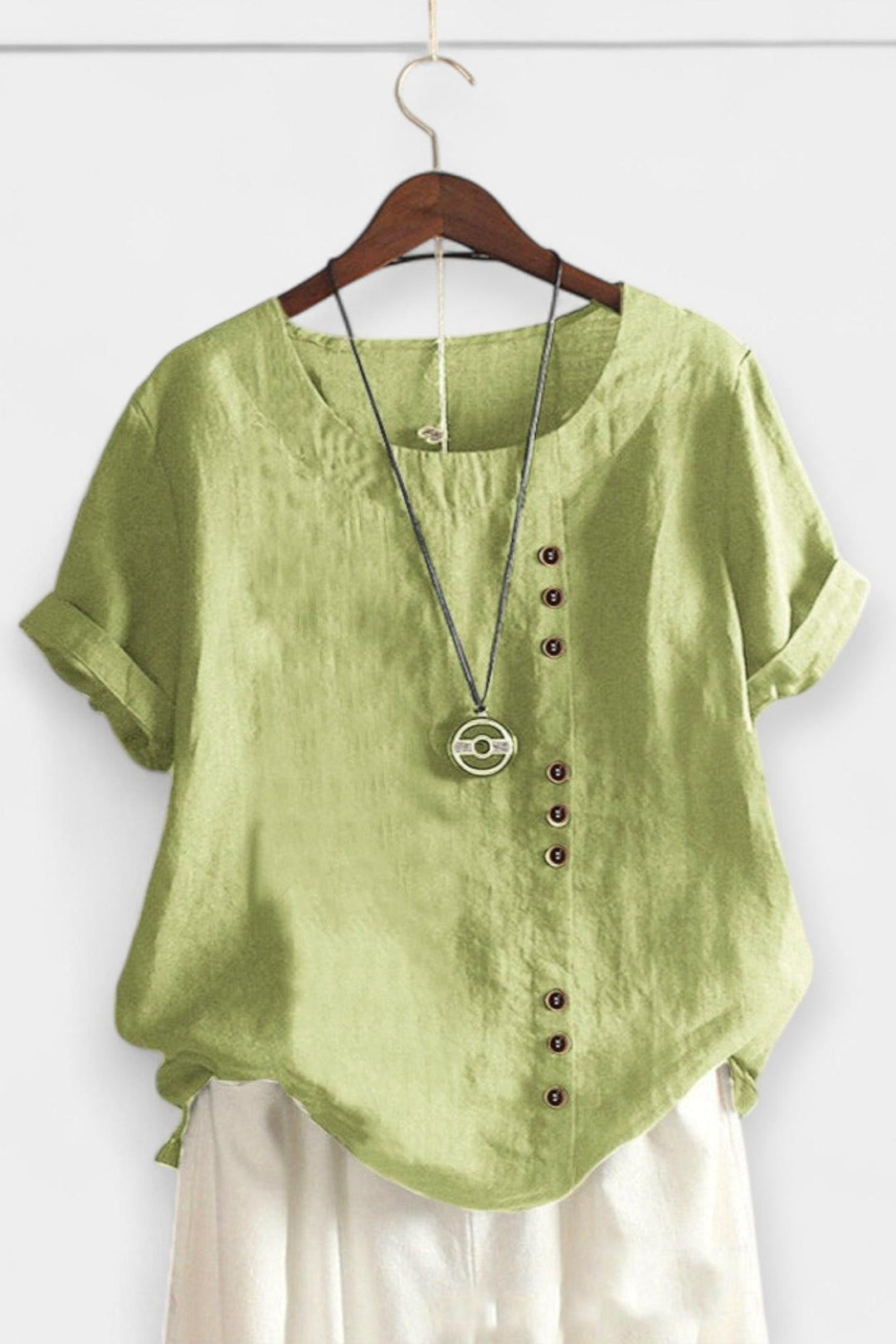 Short Sleeve with Buttons