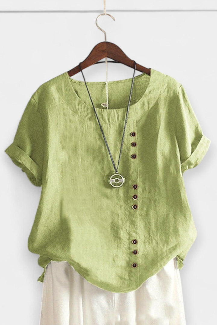 Short Sleeve with Buttons