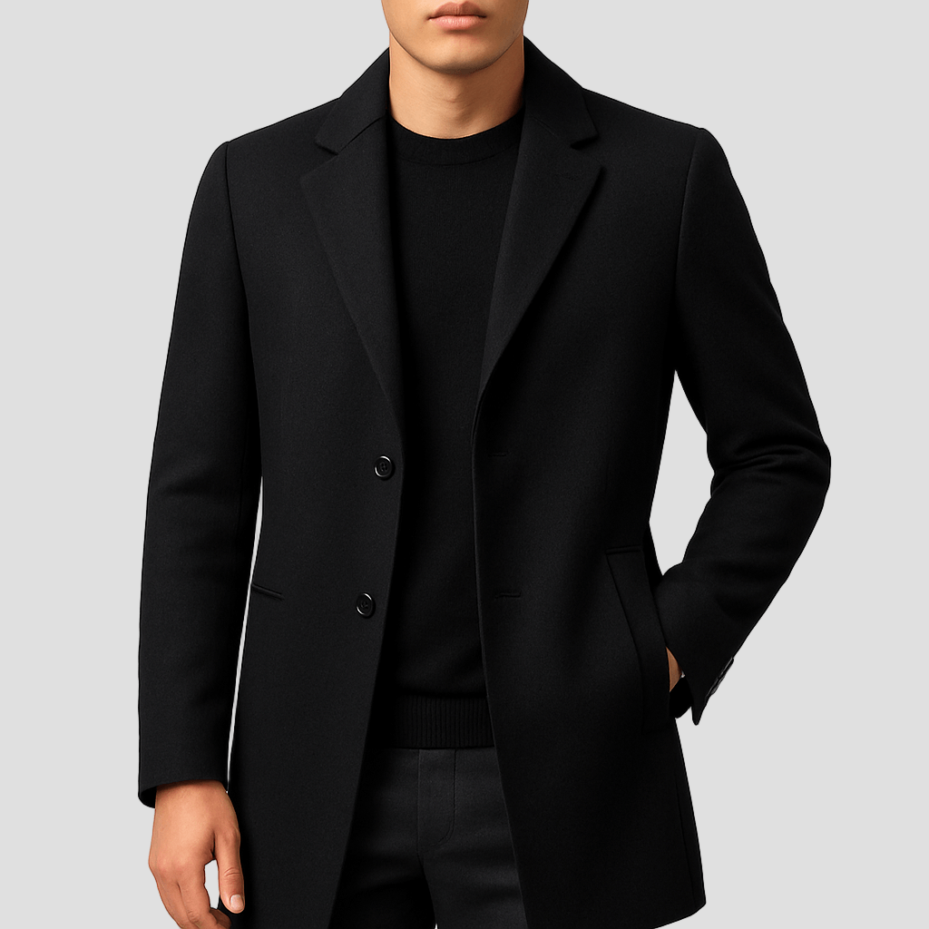 James | Men's Tailored Wool Coat