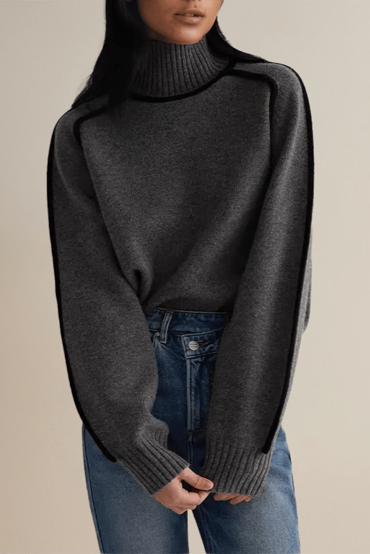 Lara™ Sweater with High Collar