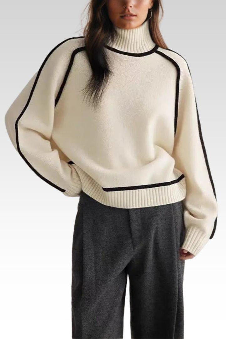 Lara™ Sweater with High Collar