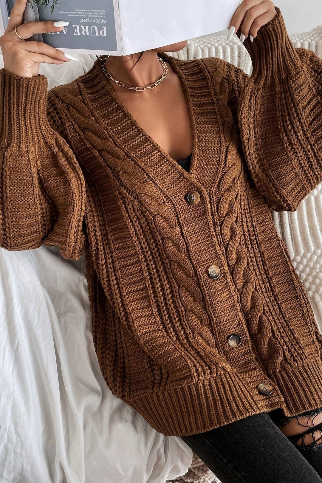 Lina Oversize Knitted Sweater