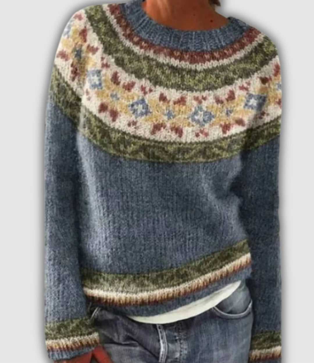 Maya™ - Stylish Retro Sweater