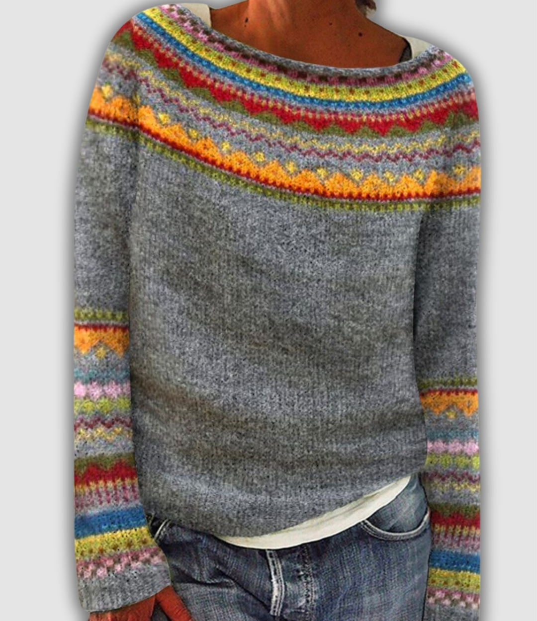 Jessica™ - Comfortable Retro Sweater