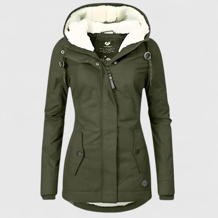 Ida | Giacca invernale impermeabile con cappuccio