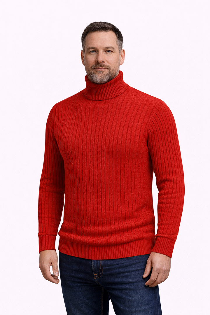 Drake | Knitted Turtleneck Sweater