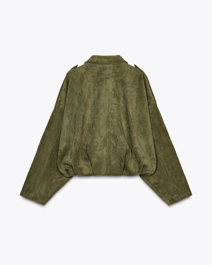 Mara - Nubuck Leather Jacket