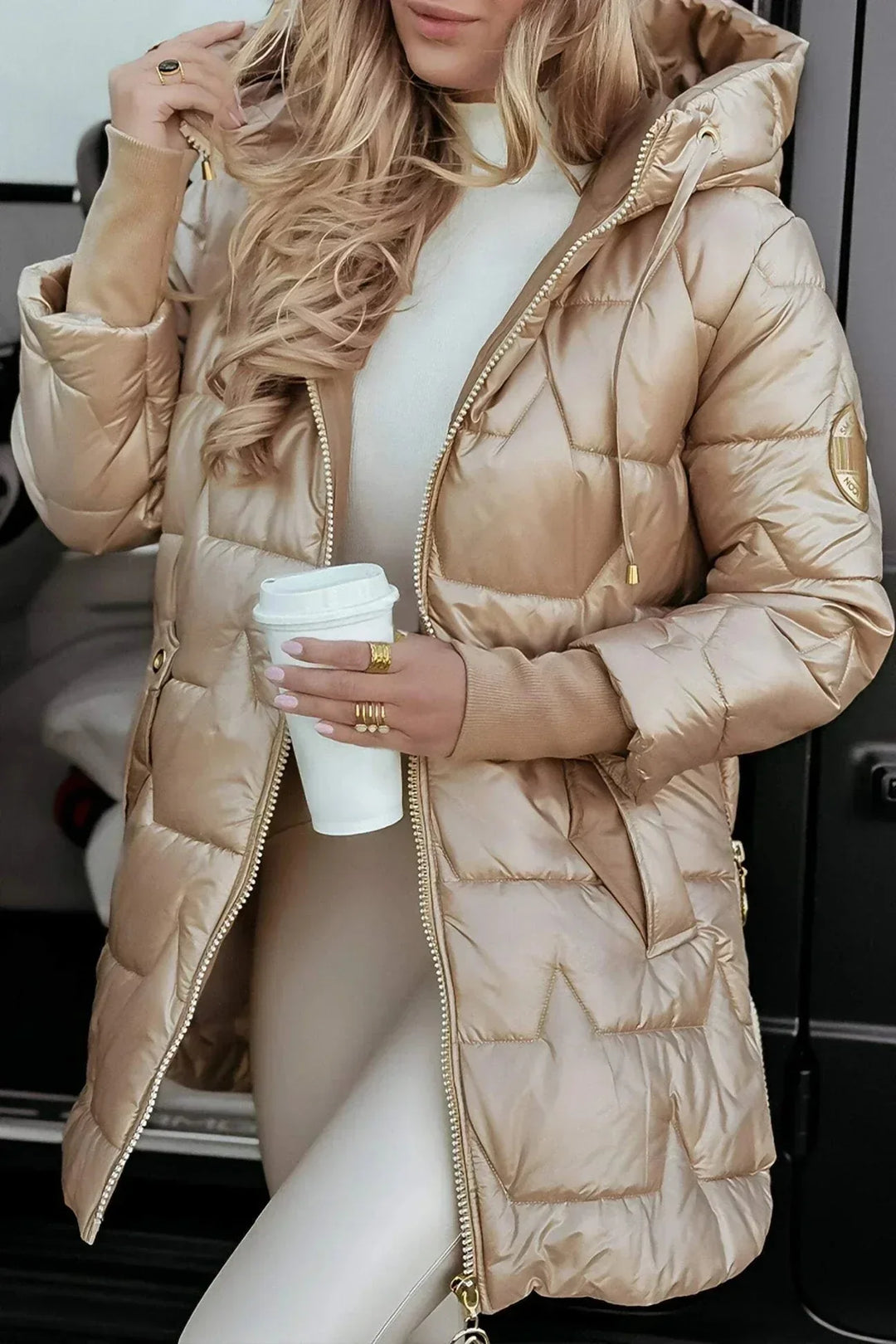 Marcella™ | Stylowy jesienny płaszcz z kapturem
