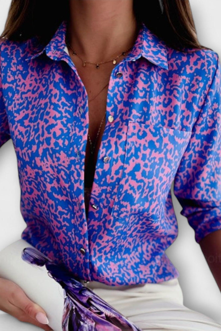Maria - Blouse with a classic collar