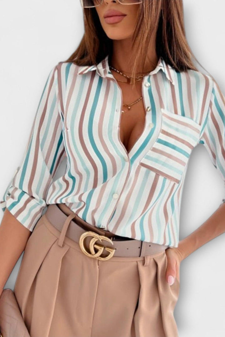 Maria - Shirt with a Classic Collar