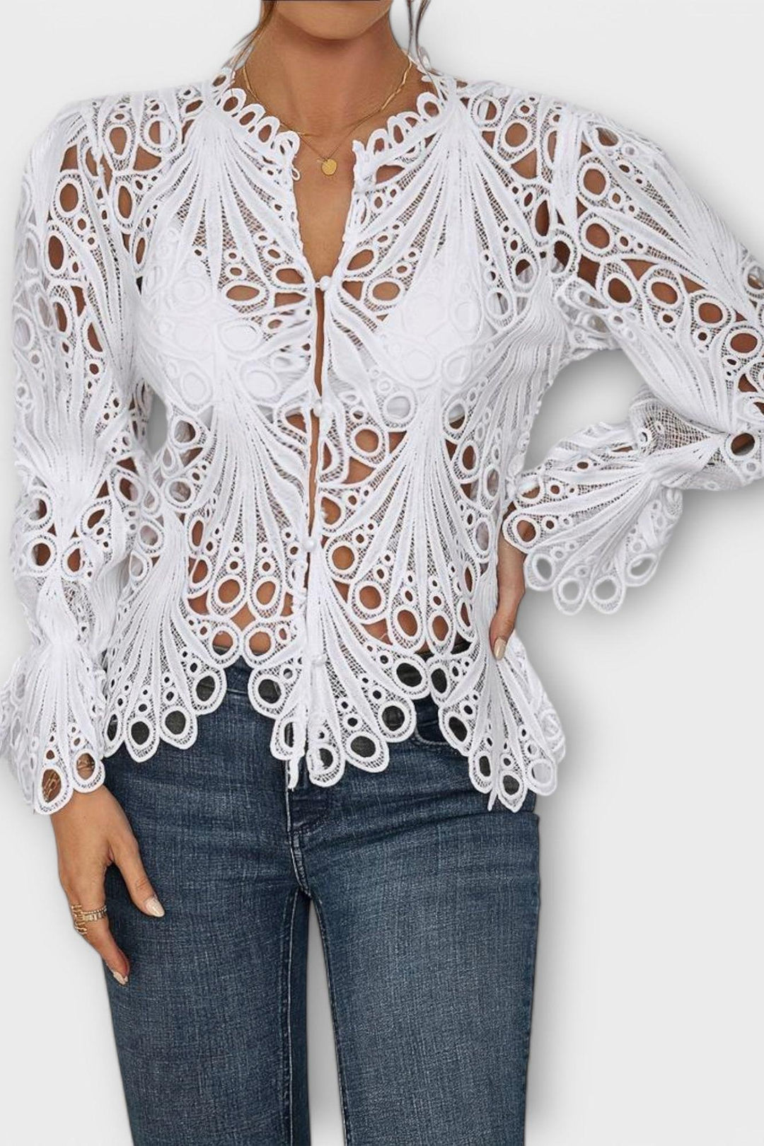 Matilde - Asymmetrical Blouse