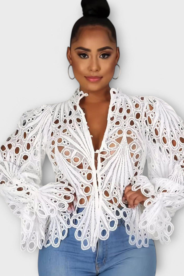 Matilde - Asymmetrical Blouse